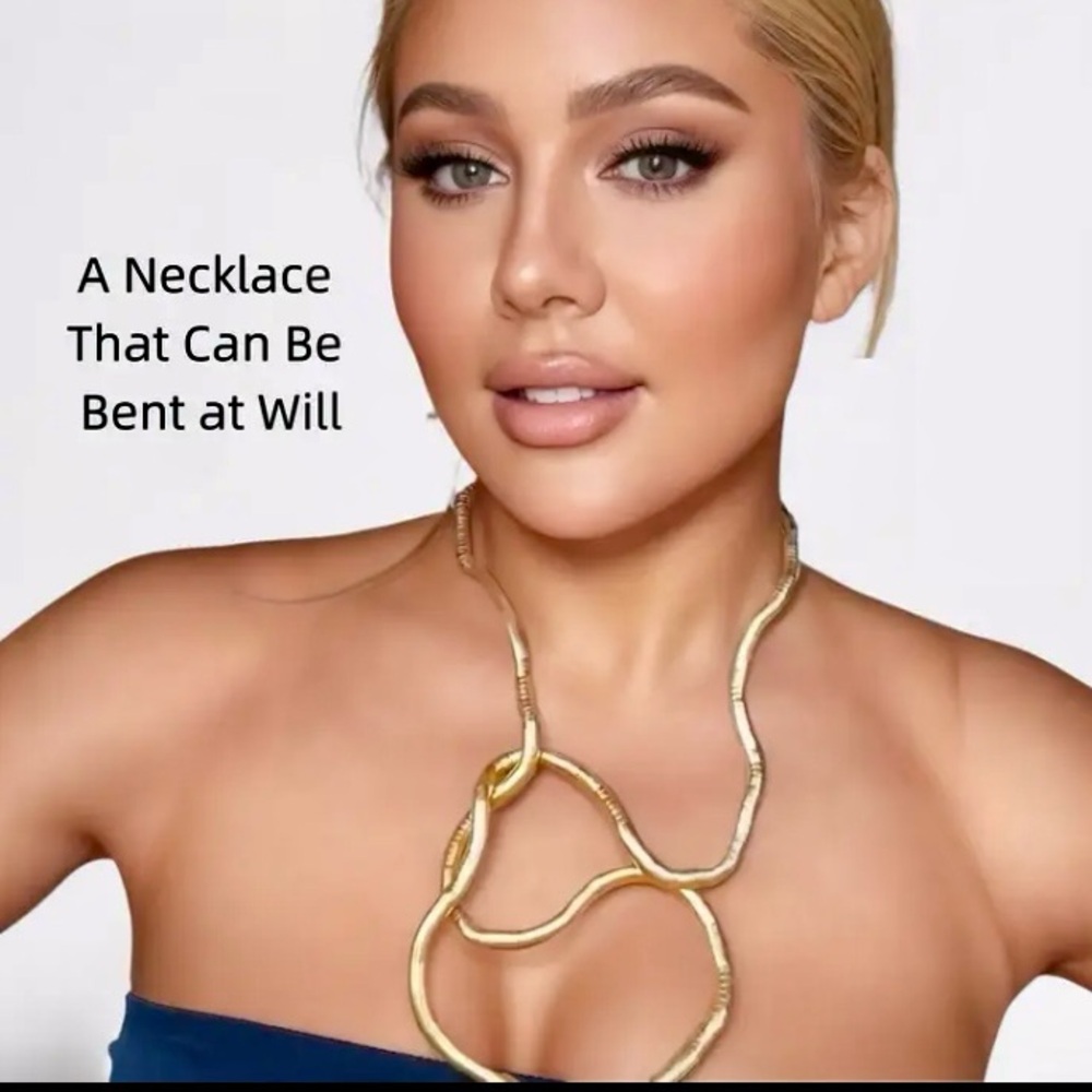 MOLDABLE FLEXIBLE NECKLACE - Picture 8 of 11
